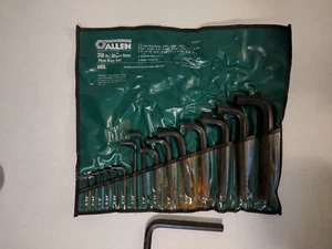 ALLEN 56011 SAE Hex Key Set W/Storage Pouch - Picture 1 of 8