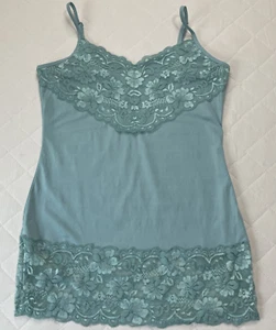 Vintage Studio Y Camisole Women’s Medium Cami Tank Lace Fairy Coquette - Picture 1 of 9