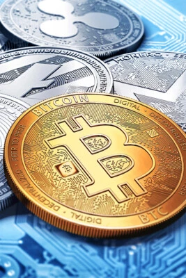 Bit Coin Digital Independent Money Print Wall Art Home Decor - POSTER 20x30 - Image 1 of 4