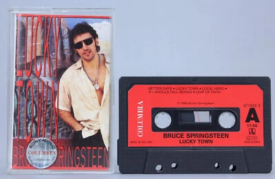 Bruce Springsteen - LUCKY TOWN  - Cassette Audio (Réf#D-223) - Photo 1/2