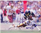 CHARLIE JOINER  HOF   San Diego Chargers  signed 8x10 color photo    