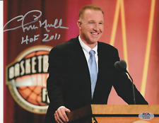 Chris Mullin Autographed 8x10 Golden State Warriors PSA Free Shipping G794