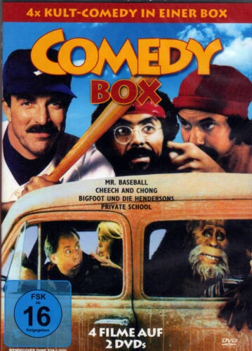 Comedy Box, Vol. 1 - 4 Filme auf 2 DVD´s - Cheech & Chong, Big Foot.... - neu - Bild 1 von 2