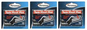 Personna Twin Pivot Plus Patronen mit Schmierstreifen für Atra & Trac II, 30 Stück - Bild 1 von 1