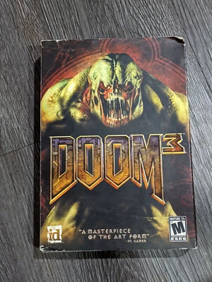 Doom 3 PC 3 CD Set Complete           OPEN BOX NEVER USED       3 disc set - Image 1 of 4