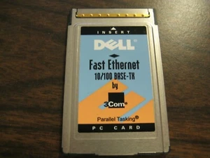 3CCFE575BT-D DELL 10/100 CARDBUS LAN PC CARD 16-0142-000 - Picture 1 of 4