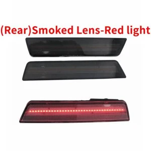 Luces marcadoras laterales traseras LED rojas de lente ahumada para cargador Dodge Challenger 08-14 - Imagen 1 de 12