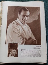 El74 Ephemera 1930s picture film star Victor mclaglen 