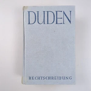 Duden Rechtschreibung 1949 Buch | Akzeptabel - Bild 1 von 7