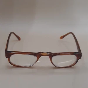 Vintage Coil UK Eyeglass Frames Full Rim Tortoise Brown 49-26-143 Clean!! - Picture 1 of 13