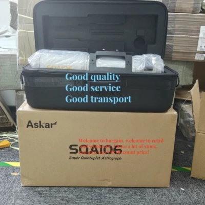 Askar SQA106 f/4.8 Quintuplet petzval APO SD Glass Petzval Astrograph Telescope - Image 1 of 4