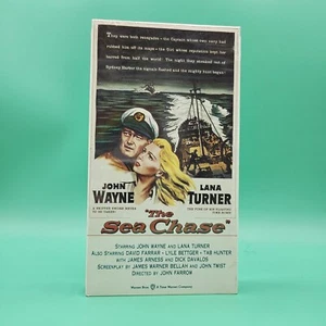 New/Sealed THE SEA CHASE (VHS, 1991) John Wayne, Lana Turner WWII Navy Film 1955 - Picture 1 of 3