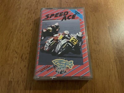 SPEED ACE - ATARI XE/XL GAME - CASSETTE/TAPE - image 1 of 2