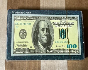 NEW SEALED Hundred Dollar Playing Card Deck One - Picture 1 of 6