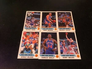 1990-91 Panini Stickers New York Knicks TEAM SET (6) Patrick Ewing - Picture 1 of 1