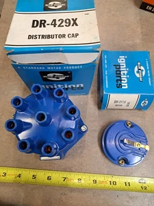 NOS Blue Streak DR-429X & DR-311X Distributor Cap & Rotor 8 Cylinder - Foto 1 di 4
