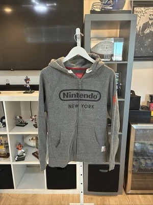 *RARO* Sudadera con Capucha Vintage Y2K Nintendo Nueva York Retro Mario Logo Gráfico Foto 1 de 4