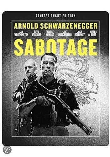 Sabotage Steelbook (DVD) - Image 1 of 1