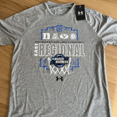 2025 NCAA March Madness Sweet 16 mens basketball Under Armour Tshirt Medium Grey - Image 1 of 2