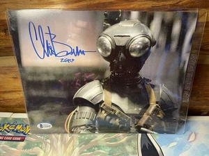 The Mandalorian - ZERO - Chris Bartlett - signiertes 8x10 Foto - COA - STAR WARS - Bild 1 von 5