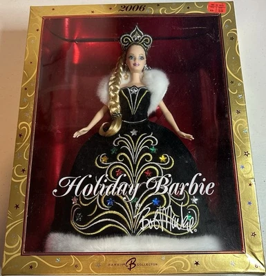2006 Holiday Barbie by Bob Mackie – Collector Edition – NEW IN BOX - image 1 of 2