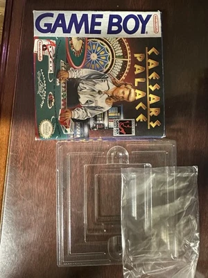 Caesars Palace-Game Boy CAJA, INSTRUCCIONES, BANDEJA, PÓSTER Y PROTECTOR SOLAMENTE Foto 1 de 4