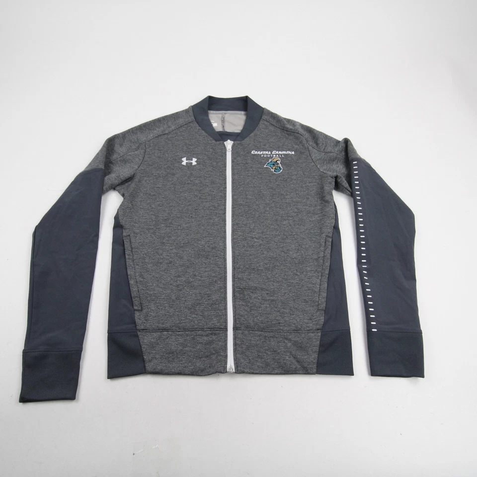 Chaqueta para mujer Coastal Carolina Chanticleers Under Armour gris usada Foto 1 de 1