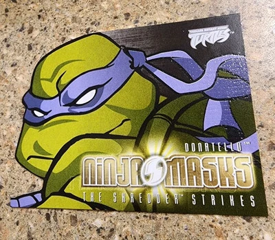 Teenage Mutant Ninja Turtles TMNT Shredder Strikes 2003 Fleer Donatello 1 Of 4 - Image 1 of 2