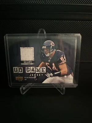 2006 Upper Deck UD Game Jersey Brian Urlacher #GJ-BU HOF - Image 1 of 2