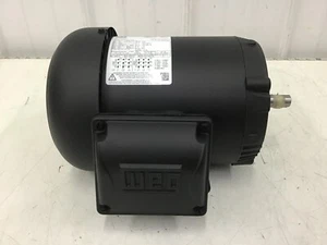 WEG -  .7536ES3E56C-S GP Motor - 3/4 HP - 3475 RPM - 208-230/460V - Picture 1 of 5