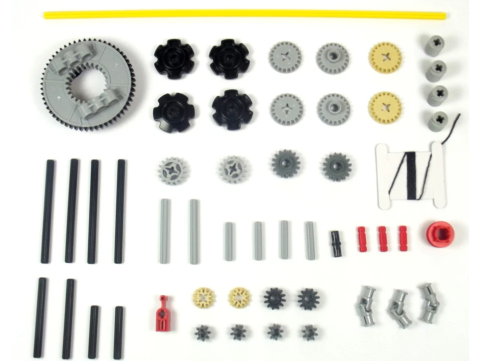 52 Teile LEGO Technik Set LEGO Technic Einzelteile LEGO Set Axle LEGO Gear - Bild 1 von 1