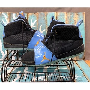 Air Jordan Melo Future Sole M6 Mens Shoe Sz 10 Black Univ Blue 415426-001 - Picture 1 of 11