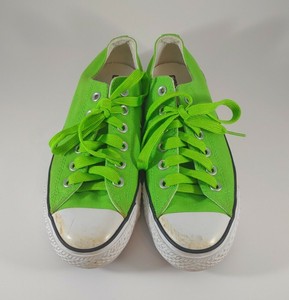 converse lona verde