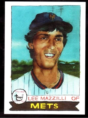 2021 TOPPS X SPOTLIGHT 70 by ANDY FRIEDMAN #45 LEE MAZZILLI RED BACK#07/10 - Image 1 of 2
