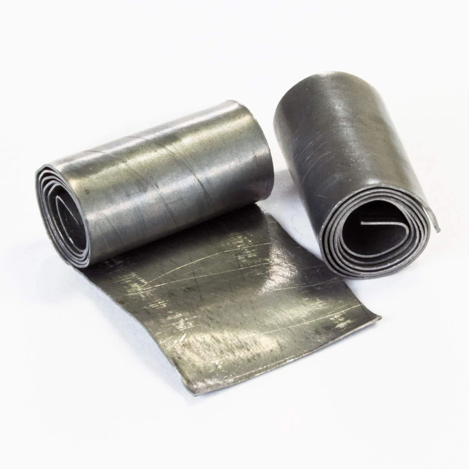 Angel Domäne Wickelblei Weichblei Blei Angelblei ca.0,4mm - 25mm Breit - 10/20g - Bild 1 von 1