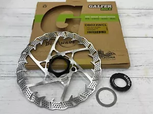 Galfer Shark CenterLock MTB Enduro / E-Bikes Disc Brake Rotor (Silver) - Picture 1 of 3