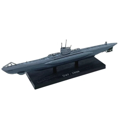 1:350 WWII German Submarine U-47 U-Boat Model Diecast Alloy Military Collection - Image 1 of 4