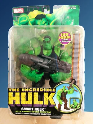 Toy Biz The Incredible Hulk Smart Hulk Action Figure.New in Blister.  - Imagen 1 de 4