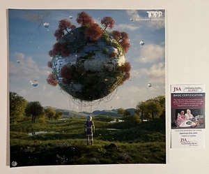 TRIPP ST SIGNED DIFFERENT WORLDS 12X12 PHOTO WITH JSA COA  - Picture 1 of 2