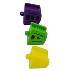 10Pc Dental Bite Block Retractor Opener Silicone Mouth Props Cushion Adult/Child