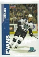 2004-05 Worcester IceCats (AHL) Blake Evans