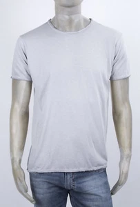 CENSURED T-SHIRT GIRO COLLO CON BORDI A TAGLIO VIVO IN VARI COLORI DYED VINTAGE - Foto 1 di 4