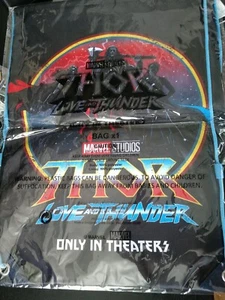 Marvel Studios Thor Love And Thunder Drawstring Bag With Cape Disney Insider - Picture 1 of 1