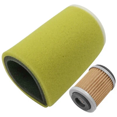 Caltric 1YW-14451-00-00 Air Filter And Oil Filter For Yamaha YFM350 YFB250 - Image 1 of 4