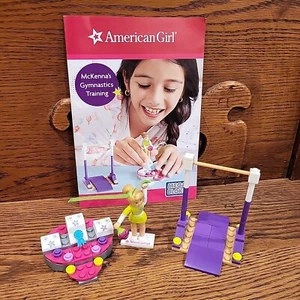 American Girl Mckenna's Gymnastics Training Mega Blocks Building Set - Picture 1 of 5