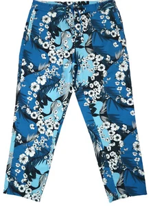 ORLEBAR BROWN Tropical Floral print crop pants sz M - Picture 1 of 8