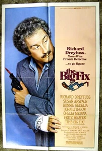 The Big Fix 1978 comedia misterio Richard Dreyfus, Susan Anspach - Imagen 1 de 1
