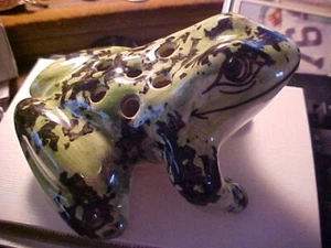 Ceramic Vintage Frog-7 Holes Excellent Condition - Picture 1 of 8