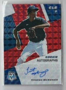 2021 PANINI MOSAIC CHOICE TRISTON MCKENZIE RED PRIZM AUTO RC - Picture 1 of 1