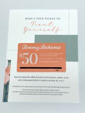 Tommy Bahama $50 Off $100 Purchase~ exp 6/18/2023,,